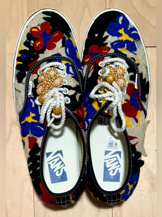 Vans Other - NWOB Vans Premium Authentic 44 Needlework Shoes Sneakers Floral Men’s US 10.5